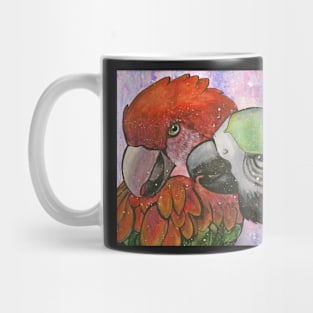 Snuggly Macaws Mug